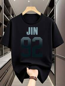 Camiseta unisex de manga corta, nuevaTripulaciónCuelloCamisetaDetalles,TripulaciónCuelloCamisetaArteRefrescanteTripulaciónCuelloCamisetaHip-HopSuperiorconunAireadoSentirse,Secado RápidoCamisetaconMallaTelaComodidad,GráficoCamisetaconCómodoFabricplayerashombre, , , Dazymujer,romwehombres, bohochic,maestrasregalos,camisetaparaconjuntos de mujercon curvasparamu,y2k, - Negro - Ver 6