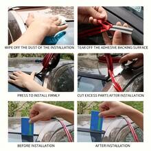 Ideal For Car Windows And T-Shaped Rubber Seals, This Is The Perfect Choice For Automotive Windshields - Designed For Tight Sealing, Dust-Proof And Waterproof, Easy To Install, Suitable For Front And Rear Windshields, Durable And Weather-Resistant. - 6-meter T-shaped Sealing Strip - View 7