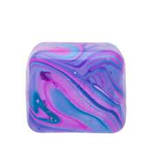 NeeDoh Nice Cube Swirl - Twist And Turn For An Ultimate Sensory Experience! Each Cube Has A Unique Swirl Color Combination, Just Like Your Own Personalized. Every Squeeze Will Restore It To A Square Shape, Bringing Endless Visual And Tactile Fun! - Multicolor - View 9