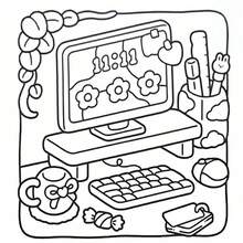 1 Adult & Teenage DIY Coloring Book, Cute & Comfortable Themed, Helpful For Stress Relief. The Coloring Book Design Is Bold & Simple, Suitable For Relaxation, Entertainment And Soothing Emotions. A Perfect Gift For Family & Friends, Also A Must-Have Coloring Book For Back To School Season. Pens Not Included. - Single Piece - View 4