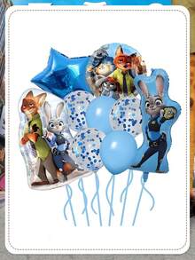 Disney Bộ bóng bay chủ đề Zootopia, món quà hoàn hảo cho người hâm mộ và những người yêu thích phim, bóng bay trang trí tiệc theo chủ đề nhân vật, hãy làm người yêu thích Zootopia bất ngờ với bộ bóng bay chu đáo này, một món quà đáng yêu mang bộ phim yêu thích của họ đến bữa tiệc. Mỗi bộ bao gồm mọi thứ cần thiết để tạo nên một màn trang trí tiệc tuyệt đẹp: một bóng bay hình Judy & Nick, một bóng bay hình ngôi sao. - Bóng bay - Xem 5