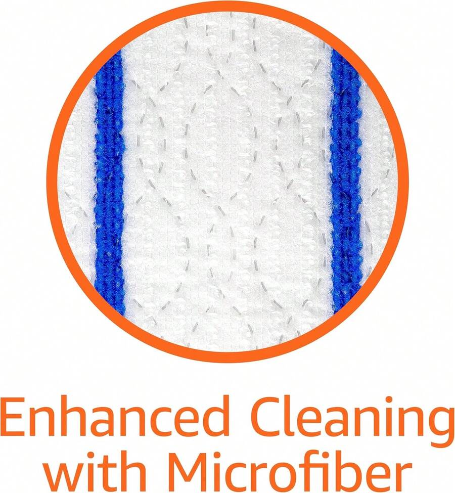Basics Wet Mopping Cloth Refills, Floor Cleaning, Fresh Scent, 12 Count (Fits Sweeper Mop Heads) - ColorB - View 1