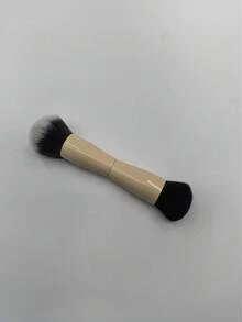 1pc Dual-Ended Multi-Functional Makeup Brush, Suitable For Foundation, Concealer, Highlighter, Blush, Etc., Holiday Makeup Brush, Gift - Multicolor - View 9