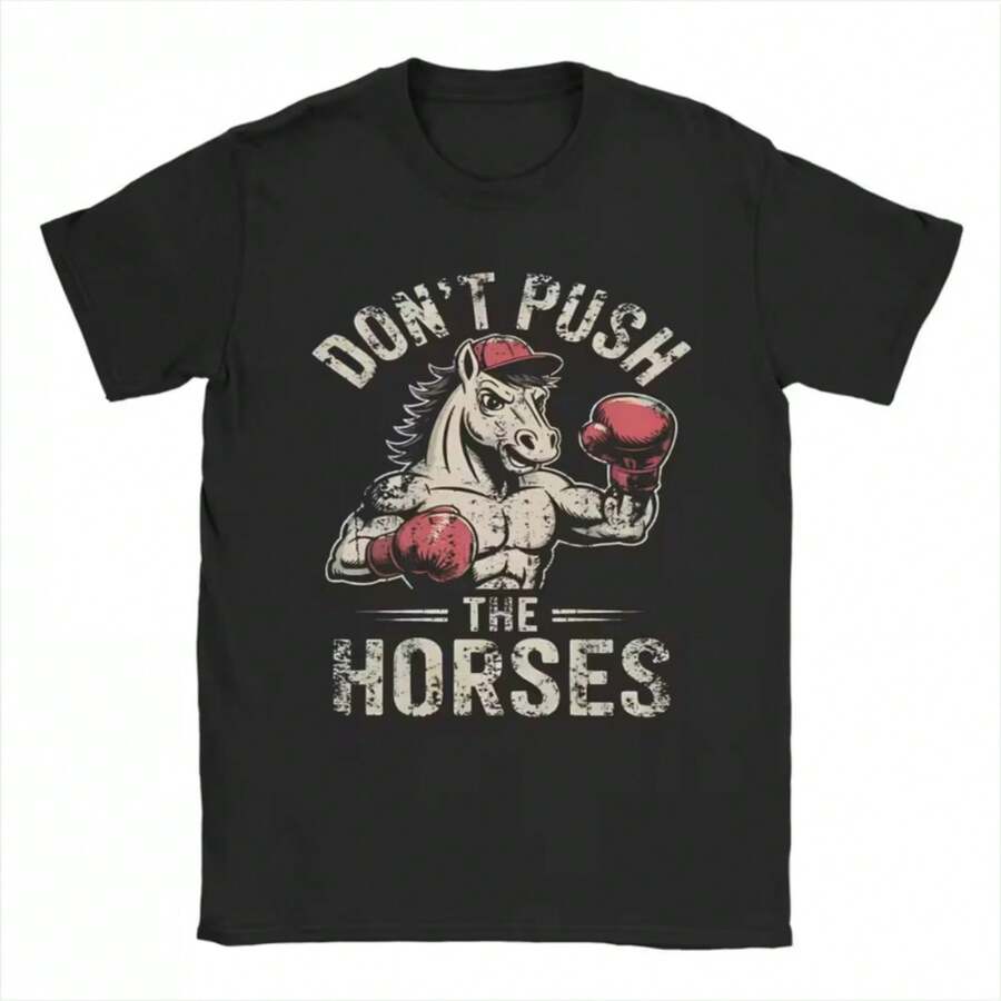 Camiseta impresa para hombres y mujeres - Negro - Ver 1