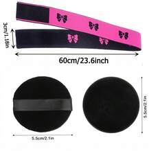 Miếng đệm tai cho tóc giả ren, thích hợp cho tóc giả ren. - 1 bộ màu đen - Xem 3