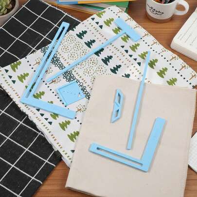 Set de 6 piezas de kit de inicio para encuadernación de libros, incluye herramientas de encuadernación, plantillas y guías de corte, adecuado para hacer cuadernos, calendarios, diarios, etc.