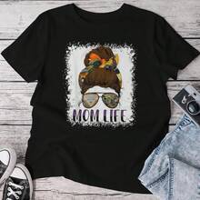 Monster Truck Are My Jam Monster Truck Mom Truck Lovers Women T-Shirt - màu đen - Xem 3