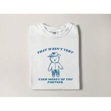 Eso no fue muy inteligente de tu parte, amigo. Camiseta divertida, camiseta de meme, camiseta fuera de serie, camiseta rara, vsco, camiseta gráfica de  - alta calidad. - Blanco - Ver 2