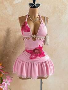 Women Midi Dresses - Rosa 2 - View 7