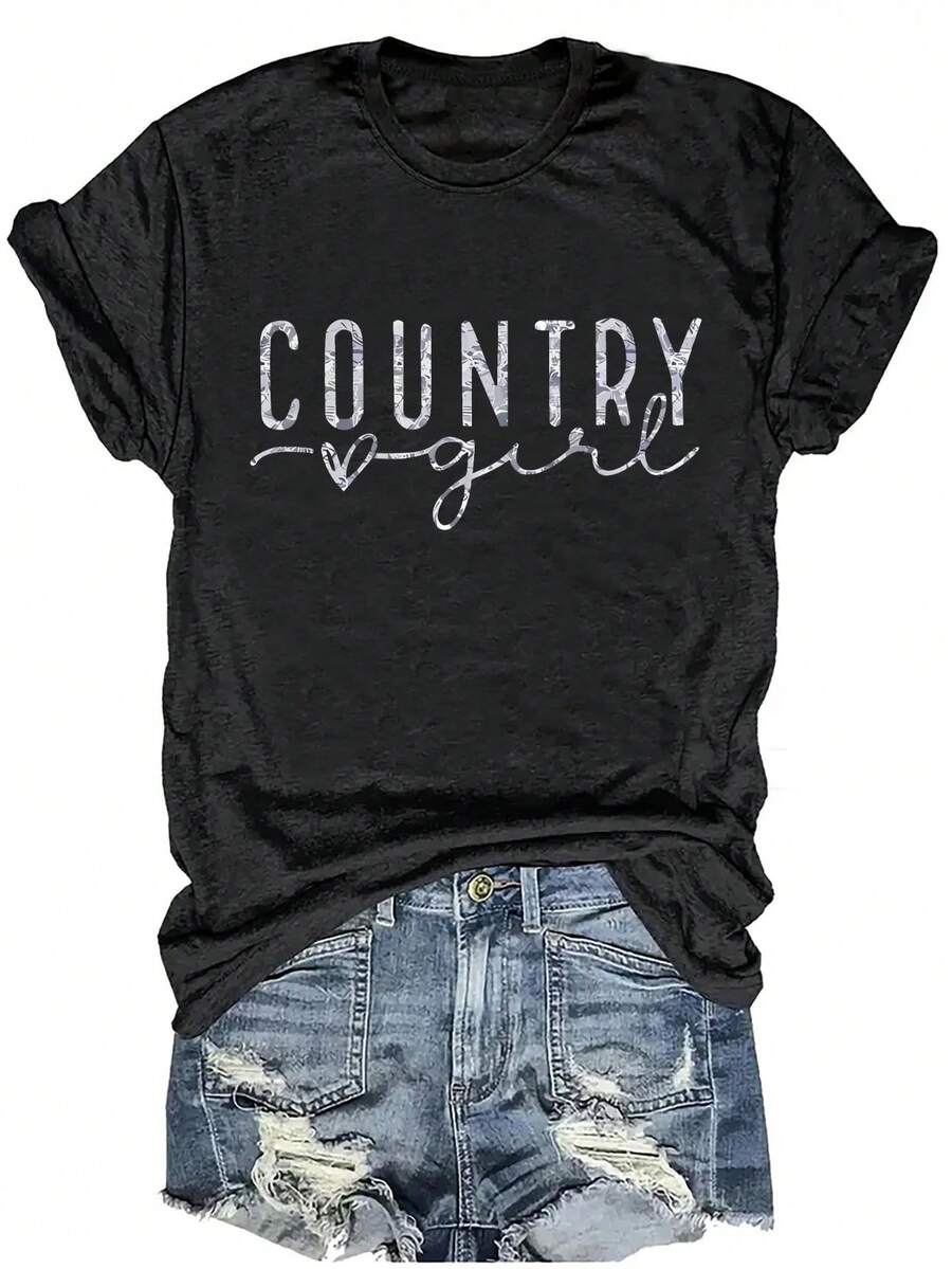 Round Neck T-Shirt Made Of 100%, Suitable For Both Men And Women, Perfect For Family Wear. This Short-Sleeve Shirt Is A Humorous Gift Option, Featuring A Comfortable And Stretchy Fabric Ideal For All Seasons - 黑色 - 查看 1