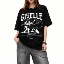 Vintage T-Shirt From The Second Album, Women's Shirts, Women's Sweatshirts, Sweater, Casual Blouse, Women's Summer Prom Dresses - 黑色 - 查看 6