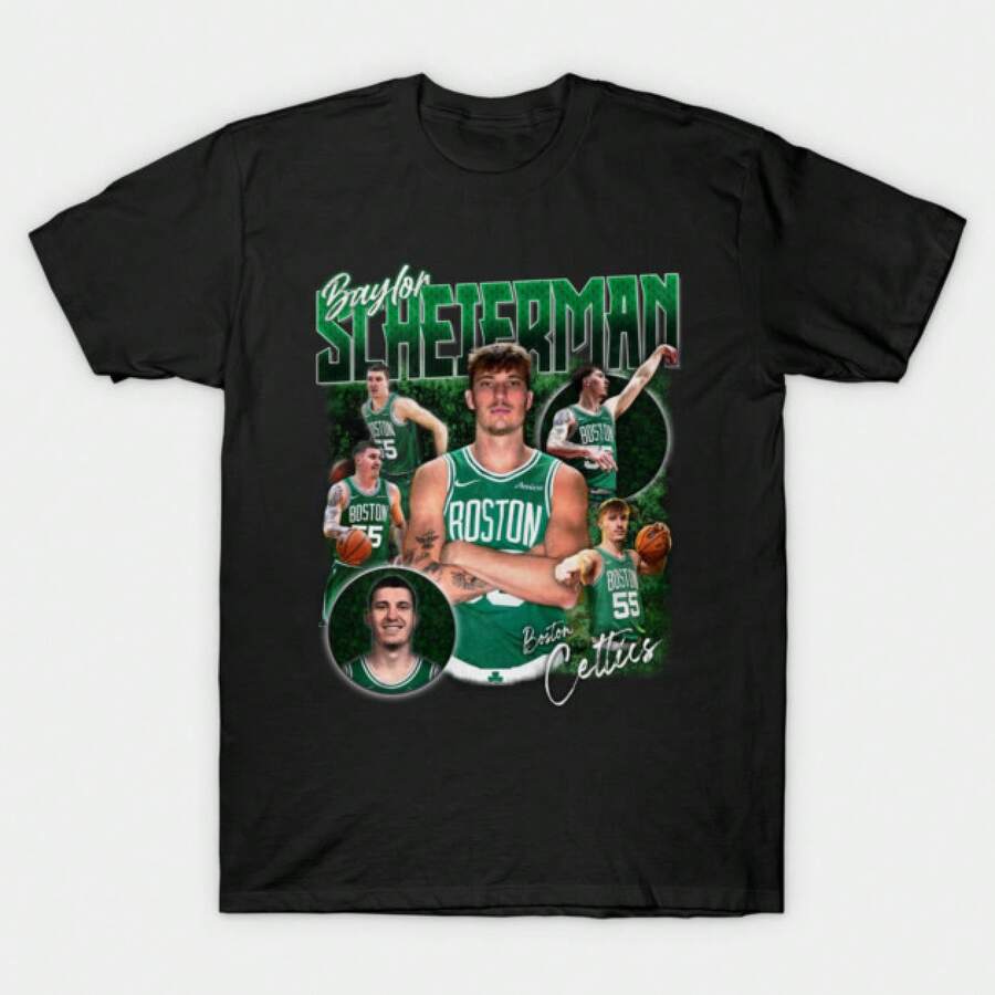 Baylor Scheierman - Basketball Player T-Shirt Women's T-Shirt Black Soft Cotton Graphic Print T-Shirts For Stylish And Versatile Casual Wear In Daily Life, Parties, And Outings, Sizes S - 3XL, High Comfort & Stretch. - màu đen - Xem 1