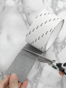 1/2/5pcs Roll Self-Adhesive Mesh Window Repair Tape, Waterproof Tear-Resistant Insect Screen Patch, Strong Adhesive For Cloth And Screens, Suitable For Dorm Room/Curtain Window Repair Home Decor Room Decration Bedroom Living Room Decor - Multicolor - View 4