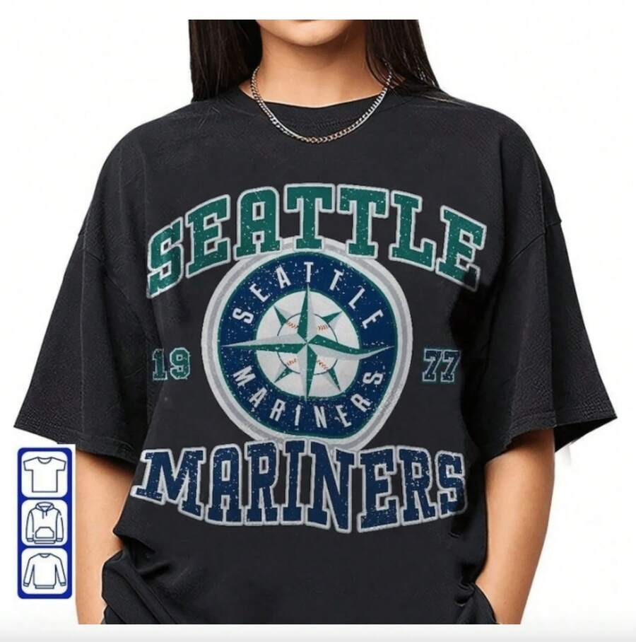 Camisetas Casuales Unisex de Primera Calidad con Diseño Gráfico de los San Francisco Giants de Béisbol y Cuello Redondo - Negro 6 - Ver 1