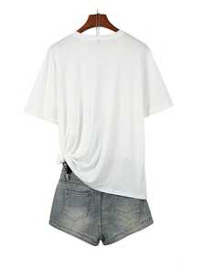 Women T-Shirts - White - View 4