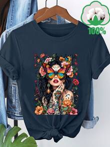 Women T-Shirts - White - View 5