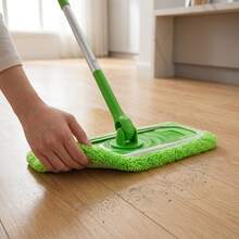 New Upgrade Flat Mop Replacement Cloth 8PCS Set, Wet Dry Dual-Purpose Household Absorbent Mop Pads, Reusable Washable Floor Cleaning Mop Cloth Covers For Indoor Home Floor Maintenance - 綠色-8Pcs - 查看 3