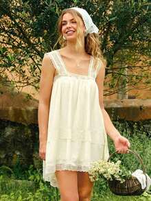 Vestidos mini para mujer - Blanco - Ver 6