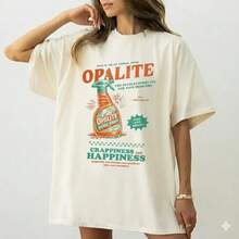 Camiseta Estilo Retro Publicitario |       Camiseta inspirada en la cultura pop y la música, para fans. - Negro - Ver 2