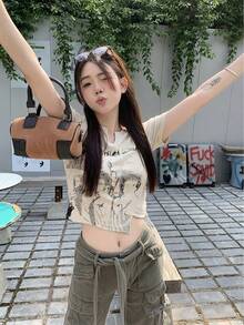 Women Tops - Apricot - View 5