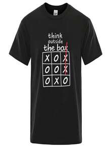 High Quality Women's T-Shirts 2026, Pure Cotton T-Shirts With Cool Game Print, Casual Short Sleeve T-Shirts With Round Neck And Loose Fit For Women. - 黑色 - 查看 1