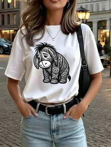 Women T-Shirts - Putih - View 4