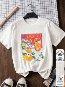 Conjuntos de primavera para mujer, camiseta de manga corta con estampado floral 100% algodón para mujer, ropa de vacaciones para mujer, ropa para el Día de San Valentín para mujer, ropa de verano para mujer, ropa de primavera, ropa para el Día de San Valentín, blusas de verano, blusa casual de negocios para mujer, ropa de verano blanca, blusas de verano 100% algodón. - Blanco 3 - Ver 6