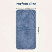 Bộ 2/4 khăn mặt siêu mềm, khăn lau cao cấp bằng sợi microfiber, thấm hút tốt và nhanh khô, chất liệu nhung san hô, khăn lau đa năng dùng cho phòng tắm, khách sạn và phòng tập thể dục. - Nhiều màu - Xem 6