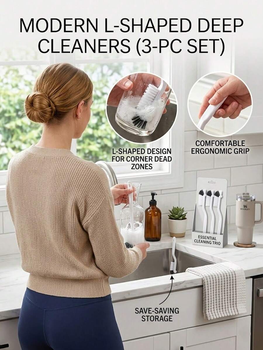 Cepillo de limpieza de langosta en miniatura estilo japonés, cepillo de limpieza de plástico, cepillo para máquina de leche de soja, cepillo para licuadora, herramienta de limpieza para exprimidor