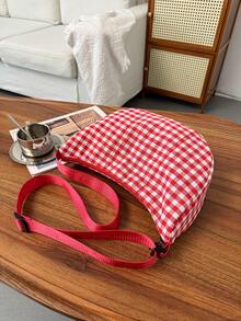 LECEY Bolso de mensajero deportivo unisex, bolso cruzado tipo dumpling, nueva colección primavera 2026 - Multicolor - Ver 6