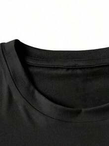 Camiseta con estampado Fitz 4 Kickz, top casual de manga corta y cuello redondo, camiseta gráfica clásica de manga corta y cuello redondo, tops ligeros para primavera y verano. FJHX - Blanco - Ver 11