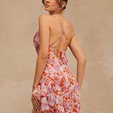 Women Midi Dresses - Black - View 3