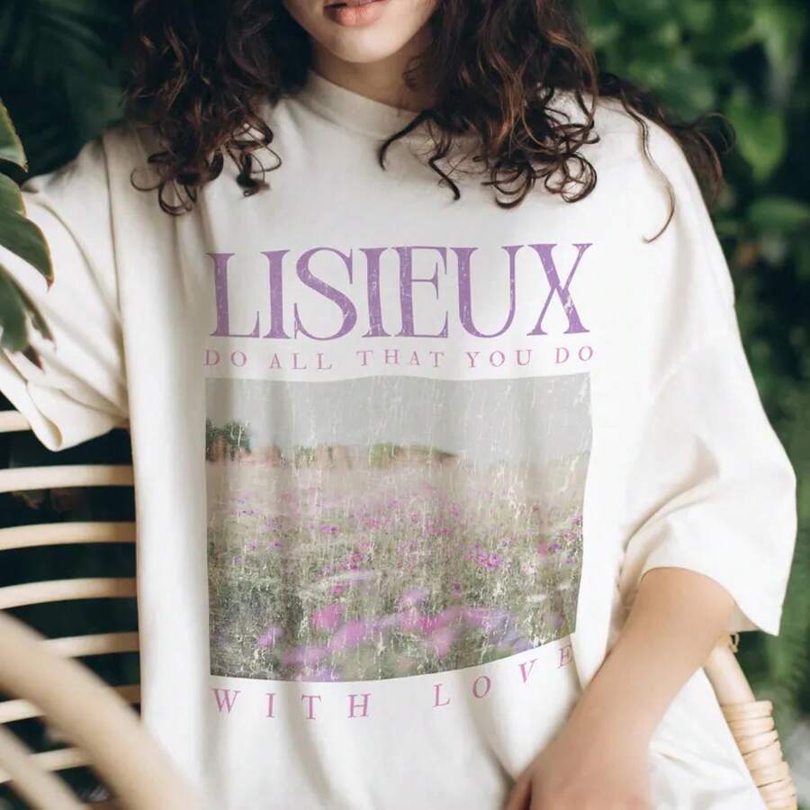 Camiseta Saint Sainte-Delane | Camiseta Saint | 100% algodón puro | Regalos católicos | Camiseta católica | Camiseta cómoda de alta calidad - Blanco - Ver 1