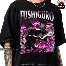 Regalo de camisa de anime de Megumi y T1oji F1ushiguro, camiseta de RyoM1en Sukuna, pin de M1aki Z1enin, Y1uta O1kkotsu, Nobara Kugisaki para S1atoru Gojo, Yuji Itadori T1EE220g Cla-ssic Cotton T-Shirt - UniS-ex - The Shirt You A-lways NeededSuitable for all people, whether woM-en or M-enhigh-quality durable fabric suitable for all seans,ft to the touch but built to lastBreathabletops woM.en fall outfiT.S for woM.en vaC.Ation outfiT.S woM.en Easter, St. Patrick's Day costume - Negro - Ver 1