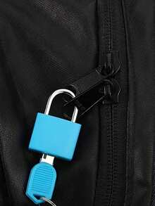 6pcs Small Heavy Duty Padlocks With 2 Keys, Durable Metal Locks With Keys - Compact Colored Luggage & Gym Locker Locks, Suitable For School Lockers - Multicolor - View 10