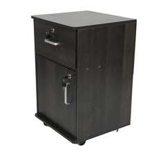 Filing Cabinet With Drawers On Wheels, Document Organizer, Modern Design For Office And Home - Black - View 2