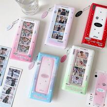 Album ảnh dạng dải 40 ngăn, hộp đựng ảnh 4 ngăn kiểu Life, bìa đựng ảnh K-Pop dùng để đựng ảnh chứng minh thư, vé, thẻ, đồ dùng văn phòng phẩm trường học. - nhiều màu - Xem 7