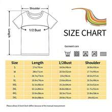 Casual T-Shirt, Suitable For Vacation Wear, Suitable For All Seasons - Black - View 6