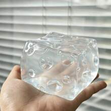 Squishy 7cm 大號冰川起司捏捏樂 壓力紓壓玩具，西瓜奶昔起司、草莓奶昔起司、檸檬奶昔起司、葡萄奶昔起司、麥芽糖起司，超柔軟觸感，生日禮物，指尖玩具 - 彩色 - 查看 6