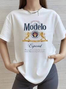 Símbolos de fuerza y orgullo mexicano con dos leones dorados custodiando un emblema tradicional que refleja historia pasión y elegancia camiseta de mujer moderna cómoda y perfecta para uso casual - Blanco - Ver 8