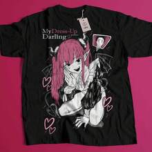 Sailor Kitagawa My Dress Up Darling Anime Lovers Gift Anime Lovers Shirt All Size3220g Cla-Ssic Cotton T-Shirt - UniS-Ex - The Shirt You A-Lways NeededSuitable For All People, Whether WoM-En Or M-Enhigh-Quality Durable Fabric Suitable For All Seasons,Ft To The Touch But Built To LastBreathabletops WoM.En Fall OutfiT.S For WoM.En VaC.Ation OutfiT.S WoM.En Easter, St. Patrick's Day Costume - 黑色 - 查看 1