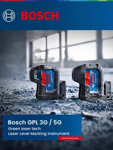 bosch 博世 GPL3G/5G 专业绿光点激光水平仪 - 彩色 - 查看 1