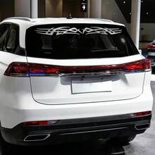 Tem dán xe kiểu ngọn lửa, dán kính chắn gió trước và sau, phù hợp cho BMW, Audi, Tesla, SEAT, Subaru và các dòng xe khác. - Nhãn dán xe hơi - Xem 2