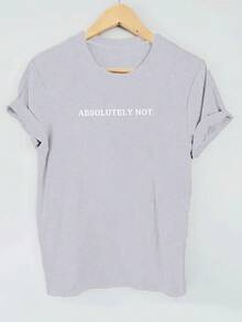 Tallas Grandes - Tallas Grandes - Camisetas de Verano de Manga Corta para Mujer con Estampados Elegantes - Gris Claro - Ver 1