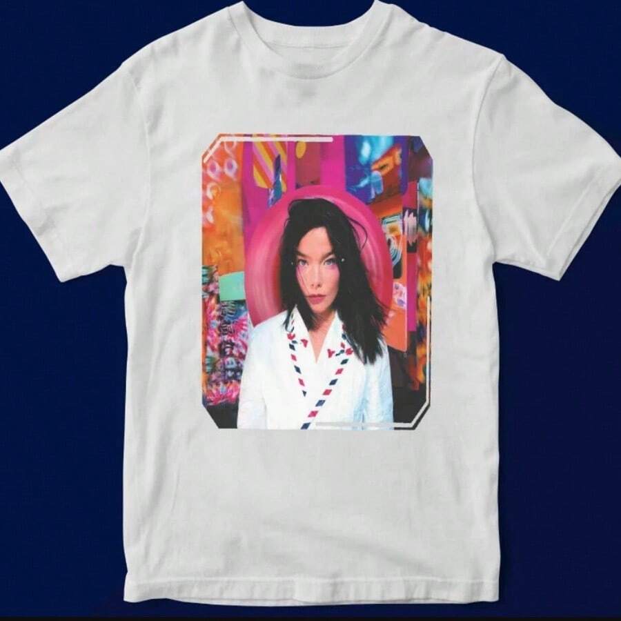 Bjork Post's Album T Shirt - White - View 1