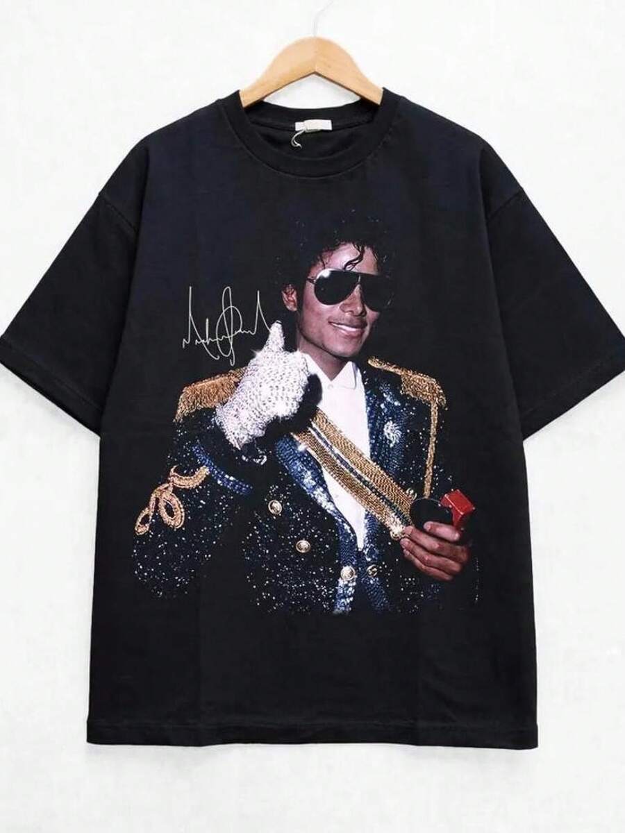 Shirts Clothes Graphic Tees Summer Tops Summer Tops Y2k Streetwear Von DutchQ07 Vintage Shirt, Tshirt, Jackson Shirt, Michael Of Pop Shirt, Michael Fan Gift 4th Of July Fathers Day Gift Manfinity Vacation Outfits Funny Shirts EE9K - màu đen - Xem 1