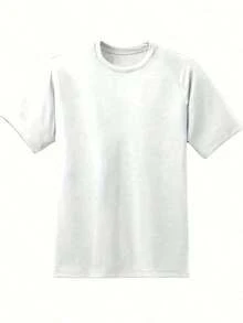 Plus Size T-Shirt For Women With Lip Print - Glossy Lips Design, Breathable Crew Neck, Short Sleeve, Casual Style, Suitable For All Seasons, Ideal For Casual And Bold Outfits, Versatile Basic T-Shirt To Wear Layered Or Alone - 白色 - 查看 2
