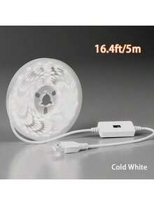 1pc Smart LED Light Strip With Motion Sensor And USB Port, Dimmable Intelligent Lighting, Easy Indoor/Outdoor Installation - Suitable For TV Backlight, Cabinets, Stairs, Corridors - USB LED Light Strip For Home, Bedroom, Kitchen, Living Room - Smart Home Automation, Room Decor, Christmas Decor, Christmas Lighting, Bedroom Decor, Men's Room Decor, Christmas Lighting Decor - Multicolor - View 11