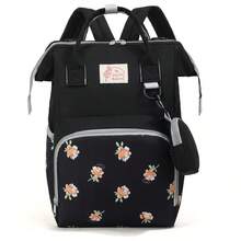 Mochila multifuncional para mamá, nueva bolsa de pañales de maternidad, bolsa de almacenamiento de gran capacidad para suministros de bebé - Multicolor - Ver 16