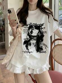 Women T-Shirts - White - View 3